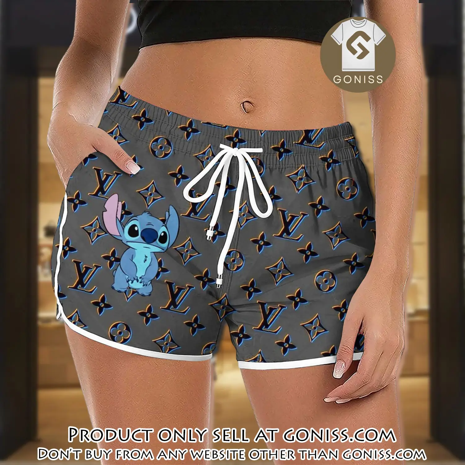 Limited edition lv women shorts lady beach shorts wms1026 gn1225826